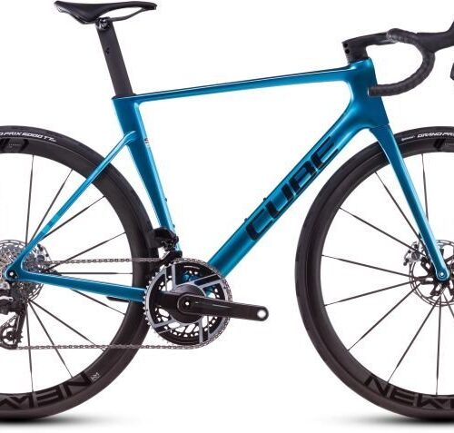 Cube Litening AIR C:68X SLX chromeblue´n´carbon