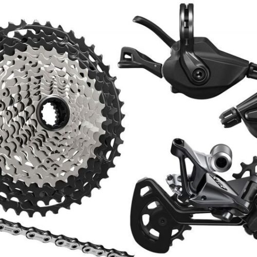 Shimano XTR M9100 2x12-fach Upgrade-Kit 10-45 Schelle