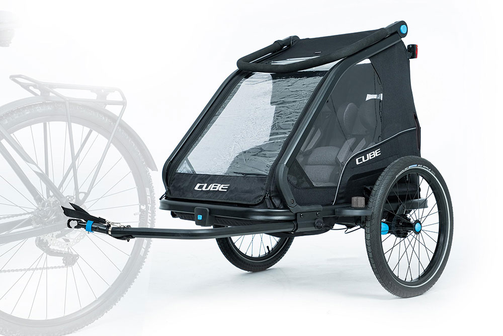 Cube Double CMPT Fahrradanhänger – Bild 8