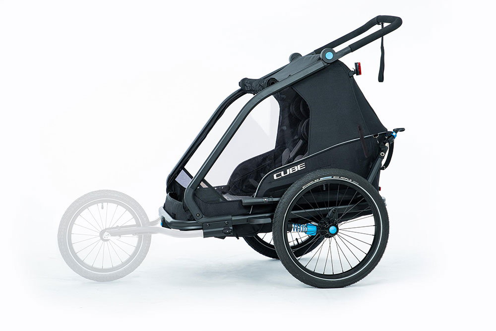 Cube Double CMPT Fahrradanhänger – Bild 9
